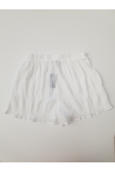boohoo Bílý oversized komplet košile a kraťasy Velikost L | boohoo | obrázek 5