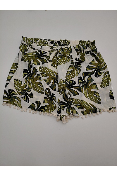boohoo Dámský letní komplet s listy zelený Vel. 50 | boohoo | obrázek 5