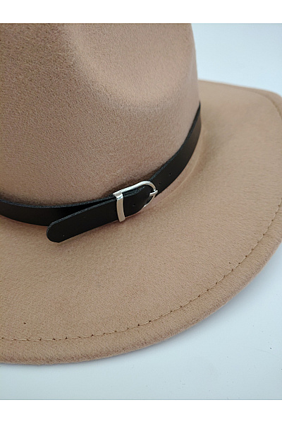 boohoo Béžový dámský klobouk smart casual | boohoo | obrázek 5