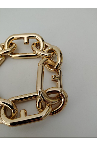 FURLA Zlatý masivní řetízkový náramek s kamínky | FURLA | obrázek 6
