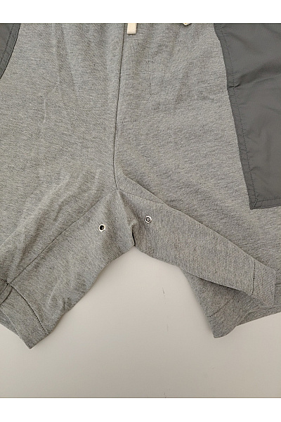 Nike Pánské šedé bavlněné teplákové kraťasy s kapsami Velikost US XL | Nike | obrázek 3