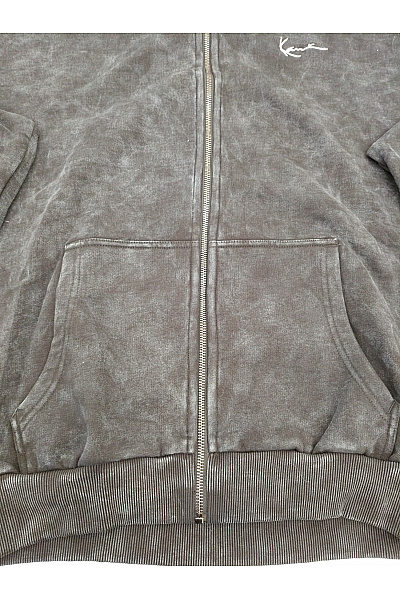 Kani Pánská černá mikina na zip s kapucí vintage streetwear Vel. XL | Kani | obrázek 3