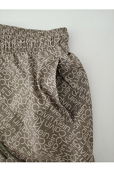 Calvin Klein Khaki plavecké kraťasy s potiskem Velikost M | Calvin Klein | obrázek 5