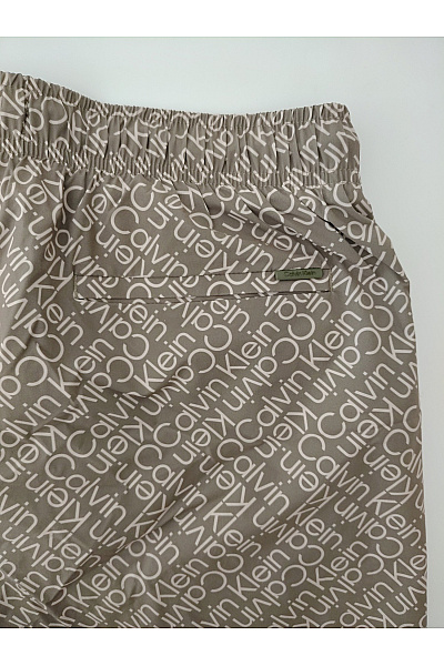 Calvin Klein Khaki plavecké kraťasy s potiskem Velikost M | Calvin Klein | obrázek 9
