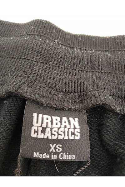 URBAN CLASSICS Černé bavlněné tepláky s lampasem Velikost XS | URBAN CLASSICS | obrázek 5