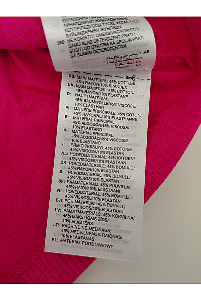 ADIDAS Růžové dámské crop top tílko s nápisem Velikost EU 8 | ADIDAS | obrázek 5