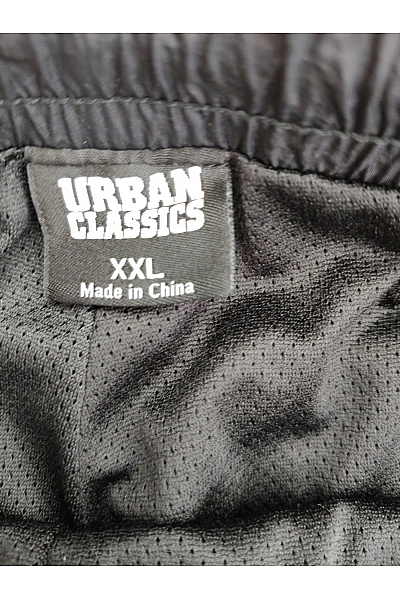 URBAN CLASSICS Černé koupací cargo kraťasy s kapsami Vel. XXL | URBAN CLASSICS | obrázek 6