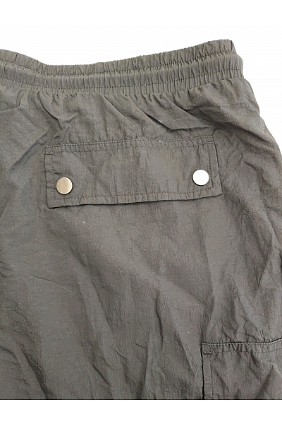 URBAN CLASSICS Černé koupací cargo kraťasy s kapsami Vel. XXL | URBAN CLASSICS | obrázek 12
