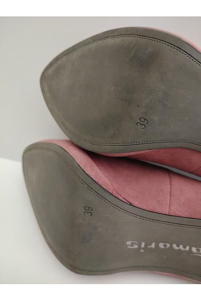 TAMARIS Růžové elegantní lodičky na vysokém podpatku s platformou Velikost EU 39 | TAMARIS | obrázek 7