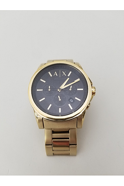 ARMANI Zlaté pánské hodinky chronograf smart casual | ARMANI | obrázek 2