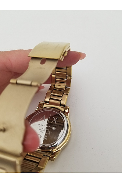 ARMANI Zlaté pánské hodinky chronograf smart casual | ARMANI | obrázek 6