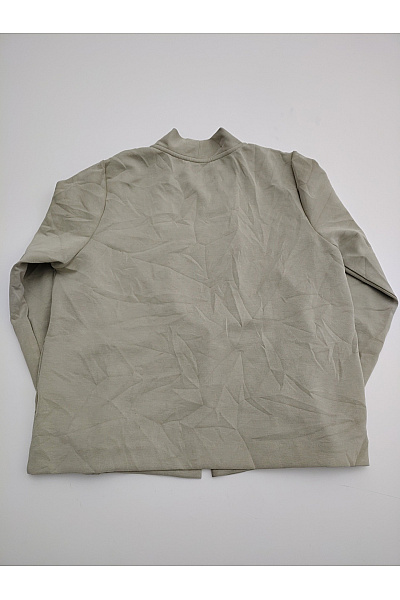 Lola Paltinger Dámské khaki sako do pasu elegantní Vel. DE 38 | Lola Paltinger | obrázek 7