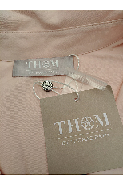 THOM By Thomas Rath Růžová košilová halenka s dlouhým rukávem oversize Vel. EU 44 | THOM By Thomas Rath | obrázek 7
