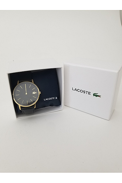 LACOSTE Pánské elegantní hodinky se zlatým pouzdrem a černým řemínkem | LACOSTE | obrázek 3