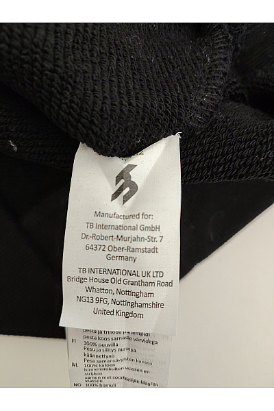 Mister Tee Černá bavlněná pánská mikina s kapucí a potiskem streetwear Velikost M | Mister Tee | obrázek 9