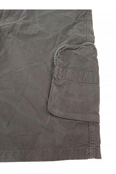 URBAN CLASSICS Pánské černé bavlněné cargo kraťasy s kapsami Vel. 36 | URBAN CLASSICS | obrázek 2