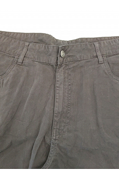 URBAN CLASSICS Pánské černé bavlněné cargo kraťasy s kapsami Vel. 36 | URBAN CLASSICS | obrázek 3