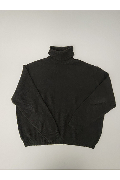 URBAN CLASSICS Černý pánský pletený rolák oversized Vel. XL | URBAN CLASSICS | obrázek 2