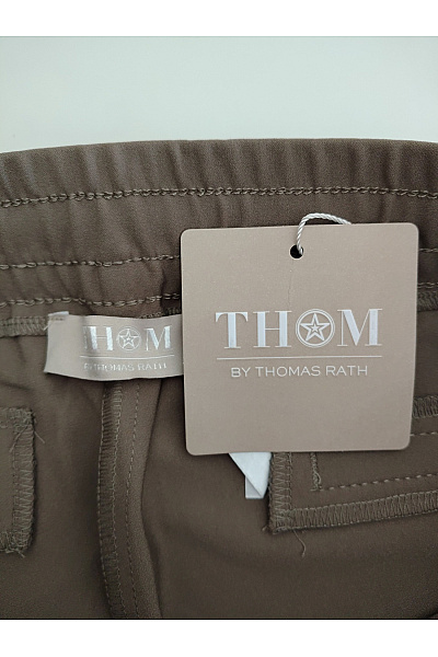 THOM By Thomas Rath Hnědé dámské jogger kalhoty s kapsami Velikost DE 20 | THOM By Thomas Rath | obrázek 6