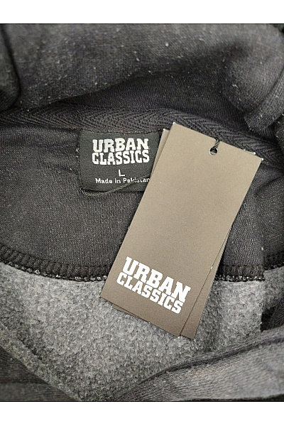 URBAN CLASSICS Pánská bavlněná mikina s kapucí přes hlavu vintage Vel. L | URBAN CLASSICS | obrázek 6