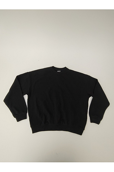 URBAN CLASSICS Černá Bavlněná Mikina Crewneck Oversized Vel. S
