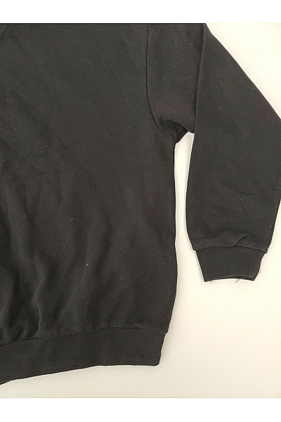 URBAN CLASSICS Černá bavlněná mikina crewneck oversized Vel. S | URBAN CLASSICS | obrázek 2