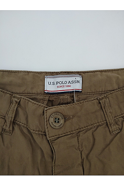 U.S.POLO ASSN. Bavlněné khaki bermudy s kapsami Velikost US 32 | U.S.POLO ASSN. | obrázek 3