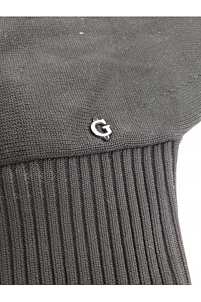 Guess Černá crop mikina bez zapínání s dlouhým rukávem Vel. EU S | Guess | obrázek 4