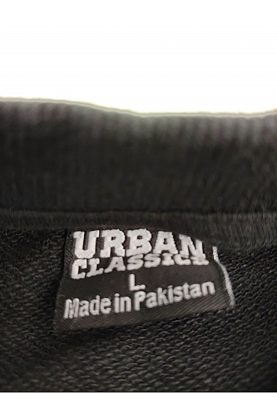 URBAN CLASSICS Černé bavlněné šaty bez rukávů tričkové jednoduché Vel. L | URBAN CLASSICS | obrázek 6