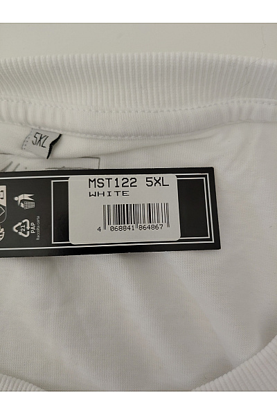miss tee Bílé bavlněné dámské tričko s krátkým rukávem a potiskem citronů Velikost 5XL | miss tee | obrázek 6