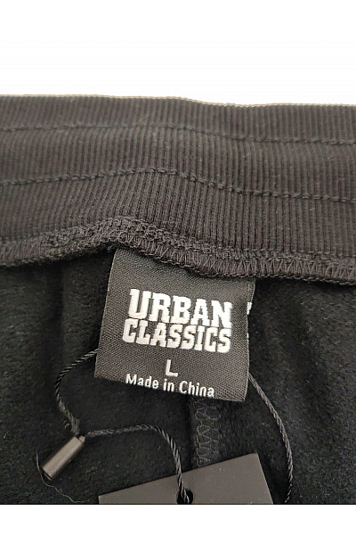 URBAN CLASSICS Černé dámské tepláky s lampasem Velikost L | URBAN CLASSICS | obrázek 5
