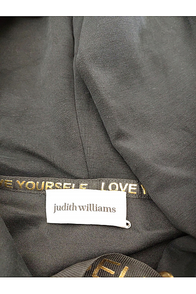 Judith Williams Černá dámská oversized mikina s kapucí a potiskem Velikost EU 44 | Judith Williams | obrázek 6