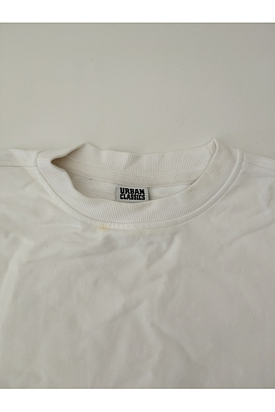 URBAN CLASSICS Bílá bavlněná mikina basic Vel. M | URBAN CLASSICS | obrázek 2