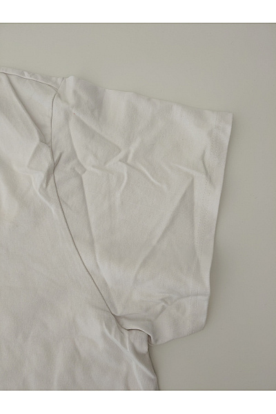 Starter Bílé bavlněné tričko s krátkým rukávem a potiskem Velikost 4XL | Starter | obrázek 4