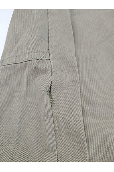 URBAN CLASSICS Pánské khaki bavlněné cargo kalhoty Vel. 42 | URBAN CLASSICS | obrázek 8
