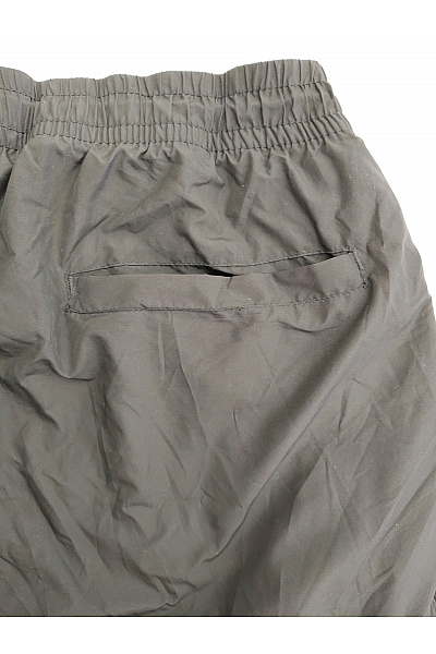 URBAN CLASSICS Černé sportovní tepláky s lampasem a gumou na nohavicích Vel. M | URBAN CLASSICS | obrázek 8
