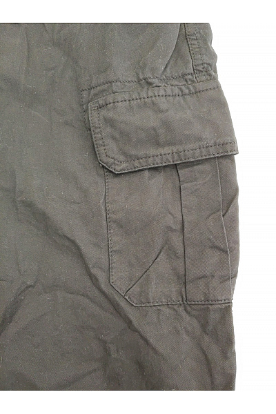 URBAN CLASSICS Pánské černé bavlněné cargo kalhoty s kapsami na stehnech Vel. 4XL | URBAN CLASSICS | obrázek 3