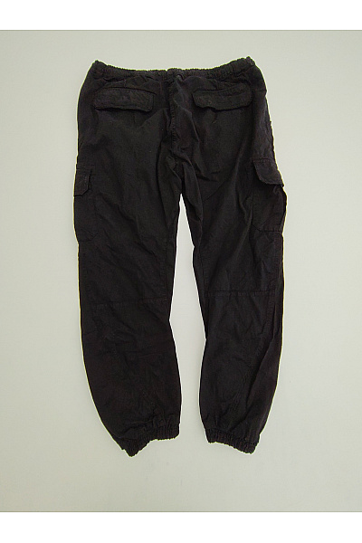 URBAN CLASSICS Pánské černé bavlněné cargo kalhoty s kapsami na stehnech Vel. 4XL | URBAN CLASSICS | obrázek 10