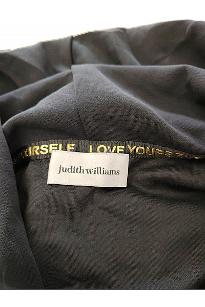 Judith Williams Dámská černá oversized mikina s kapucí a potiskem Velikost DE 46 | Judith Williams | obrázek 6
