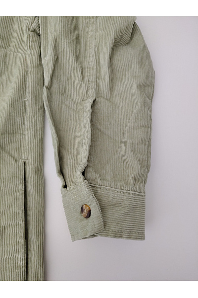 URBAN CLASSICS Dámská khaki bavlněná košile s dlouhým rukávem ležérní Vel. M | URBAN CLASSICS | obrázek 4