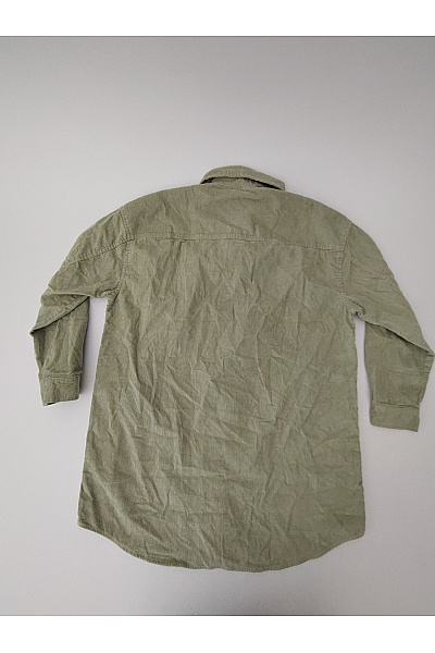 URBAN CLASSICS Dámská khaki bavlněná košile s dlouhým rukávem ležérní Vel. M | URBAN CLASSICS | obrázek 9