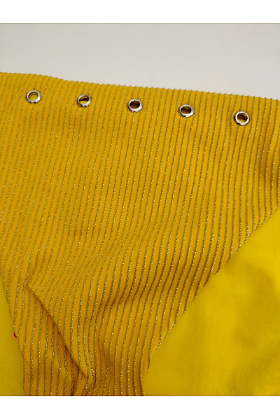 Žluté žebrované spodní díl plavek na zavazování Velikost 42 | Unimoda | obrázek 4