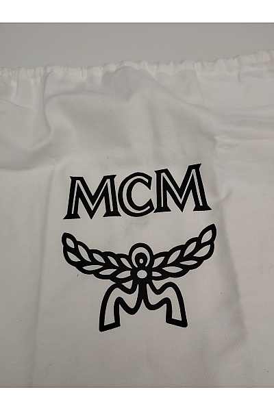 MCM Bílý bavlněný vak na prach | MCM | obrázek 3