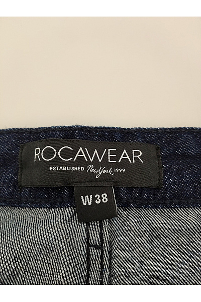 ROCAWEAR Pánské černé bavlněné džíny rovné klasické Velikost US 38 | ROCAWEAR | obrázek 7