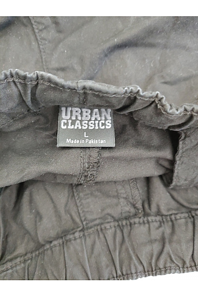 URBAN CLASSICS Pánské bavlněné cargo jogger kalhoty s kapsami Velikost L | URBAN CLASSICS | obrázek 8