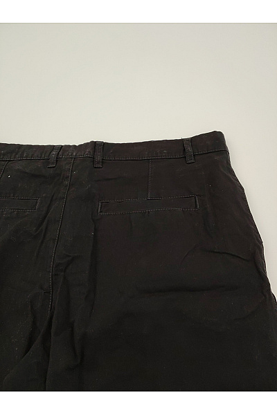 URBAN CLASSICS Pánské černé bavlněné chinos kalhoty rovné Velikost EU 38 | URBAN CLASSICS | obrázek 7
