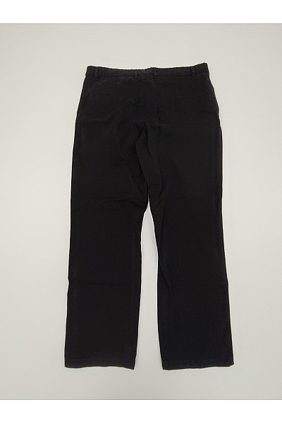 URBAN CLASSICS Pánské černé bavlněné chinos kalhoty rovné Velikost EU 38 | URBAN CLASSICS | obrázek 8
