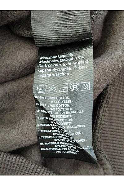 Bazixrepubliq Pánská bavlněná oversized mikina s kapucí a klokaní kapsou Velikost M | Bazixrepubliq | obrázek 6