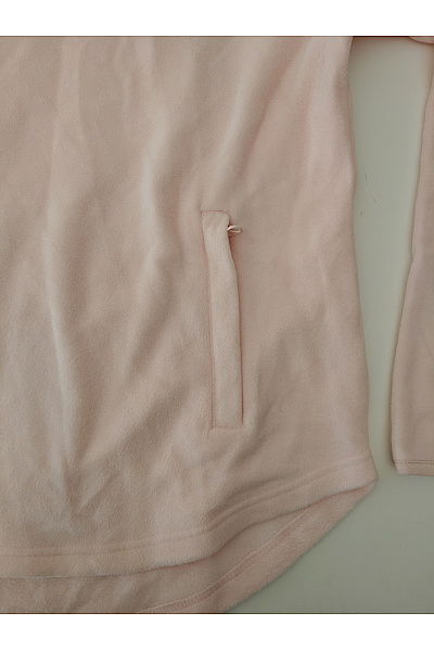 URBAN CLASSICS Růžová sportovní mikina s kapucí a zipem Vel. M | URBAN CLASSICS | obrázek 4