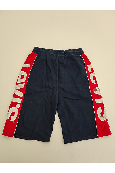 LEVIS Chlapecké bavlněné modré kraťasy s nápisem Velikost 14A | LEVIS | obrázek 2